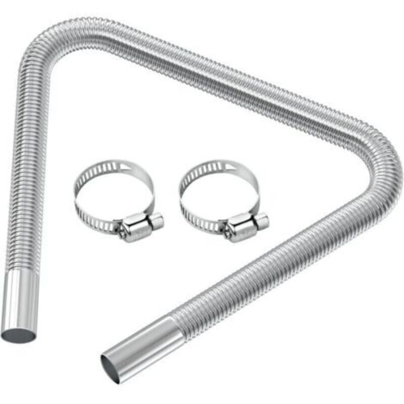 Flexibler Dieselgas-entlüftungsschlauch, Autoheizungs-auspuffschlauch, Heizgerätauslassschlauch Mit Innendurchmesser 2,5 Cm/1 Zoll, 120 Cm/47,2 Zoll