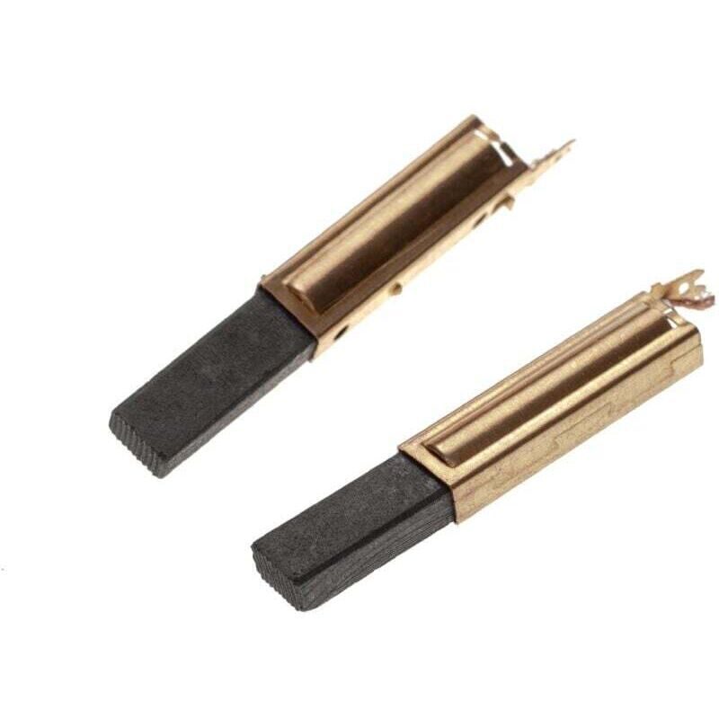 2x Kohlebürsten Für Elektromotor 6,3 X 11 X 28mm Kompatibel Mit Kärcher Duo Staubsauger