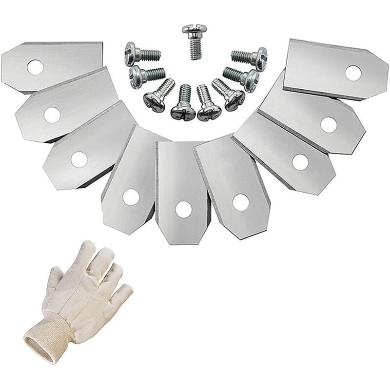 30 Ersatzklingen Für Husqvarna Automower & Gardena Mähroboter 0,6 Mm