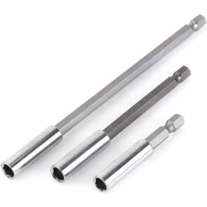 Health Gear 3-teiliges Magnetisches Bit-halter-set, 1/4-zoll-schraubendreher-bit-halter-bohrfutter Für Die Meisten Elektroschrauber