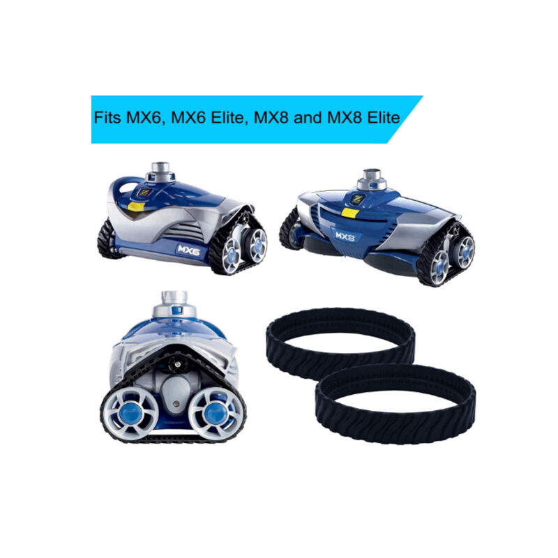 2 Anpassbare Ketten Für Zodiac Mx6 Mx8 Mx9, Reifen Für Baracuda R0526100 Poolreinigungsroboter