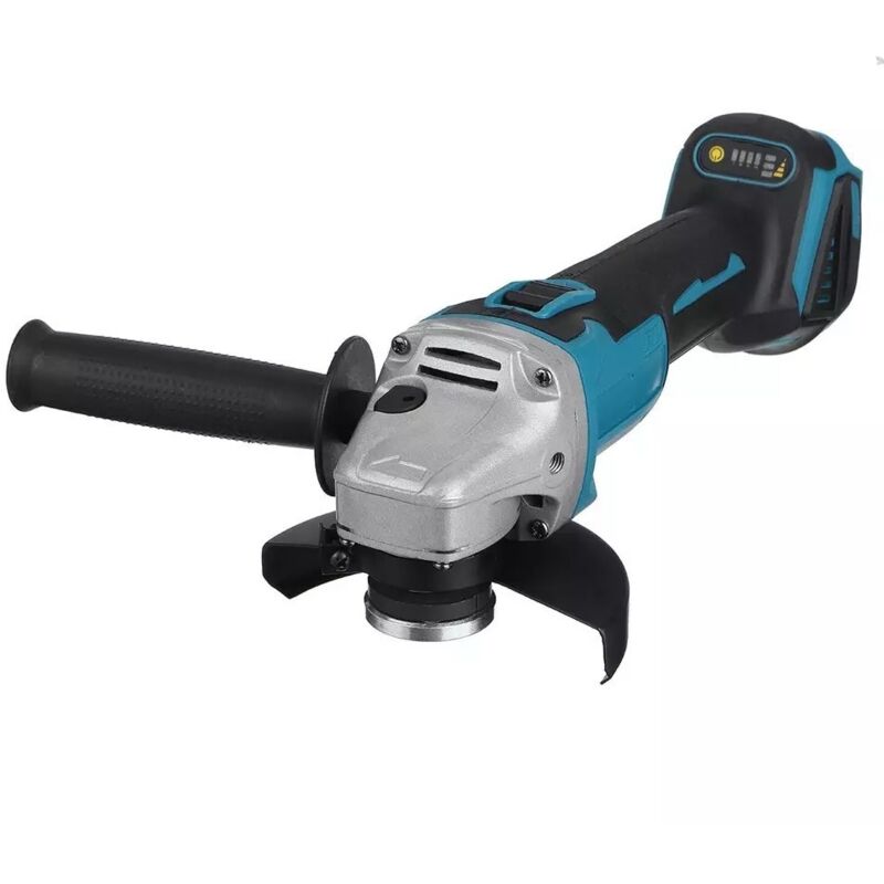 Kabelloser Winkelschleifer 125mm 18v 4 Geschwindigkeiten Für Makita Akku + Zubehör (nur Maschine)