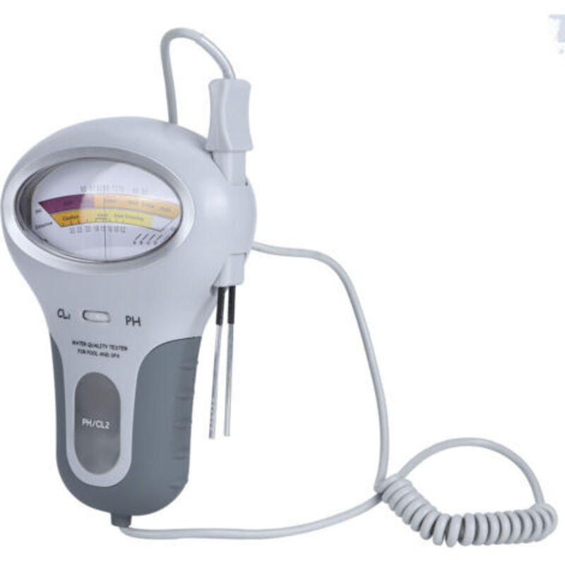 Tragbarer Schwimmbad-wassertester, Ph- Und Chlordetektor, Wasserqualitäts-testmonitor