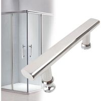 Chromierte Edelstahl-griffe Oder -knöpfe Für Duschkabinen, 145 Mm