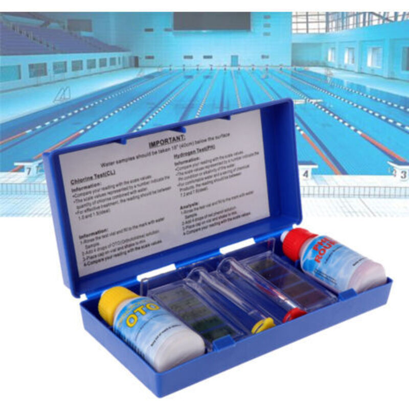 Testkit - Zur Messung Von Ph-wert Und Chlor - Für Pool Und Spa