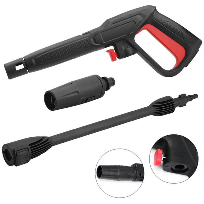 Hochdruck-wasserpistole Für Hochdruckreiniger Ar/black & Decker/bosch Aqt – Verstellbarer Winkel – Professionelle Schaumsprühfunktion