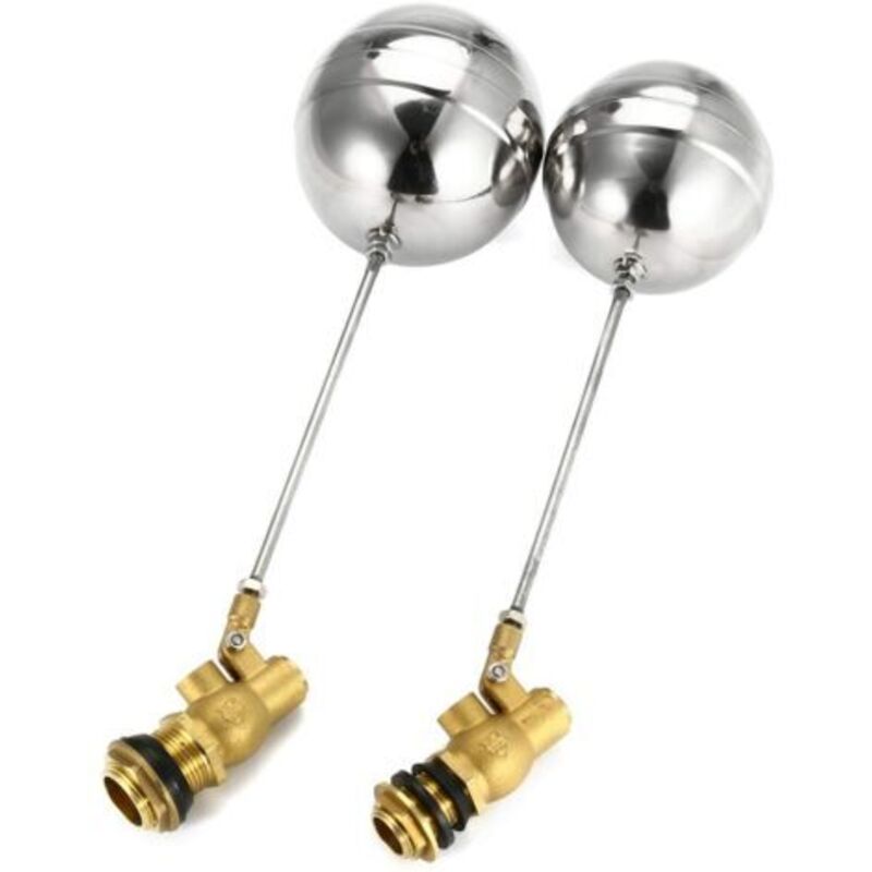 Schwimmerventil Aus Messing, Edelstahl-ventil, Automatische Wassertränke Für Rinder, Trog, Becken - 1/2 Zoll