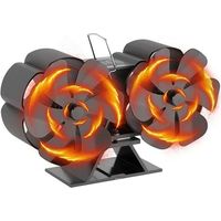 2024 Kaminofen-ventilator, Mit Eigenschaften: 12 Teile, 2024v, Ventilator, Holz