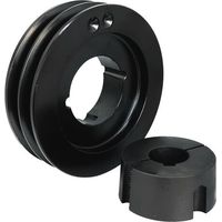 Riemenscheibe Keilriemen Spa 2 Nuten Dp 100mm Welle 28mm Nabe 1610, Mit Eigenschaften: 2g, 100mm, 28mm