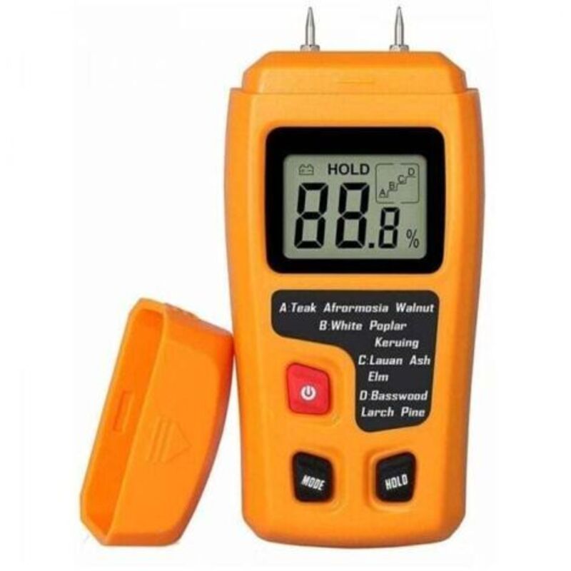 Tragbarer Holzfeuchtemesser, Lcd-feuchtigkeitsmesser Zur Messung Der Feuchtigkeit Von Holz, Brennholz Und Papier