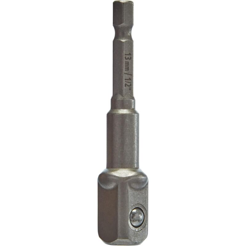 Adapter Von Sechskant- Auf Vierkantschaft, Schaftadapter Für Bohrmaschine/schrauber 1/2" (73 Mm).
