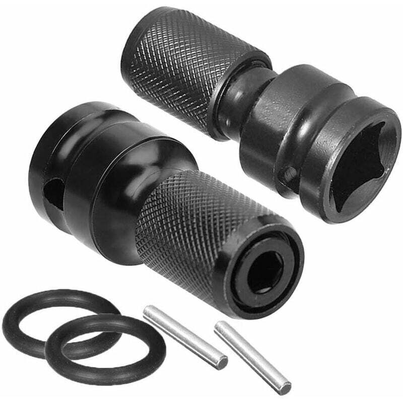 2er-pack Teleskopadapter Für 1/2"-vierkant Auf 1/4"-sechskant, Schnellwechsel-bohrfutter-konverter Für Schraubendreherbits Und Ratschen