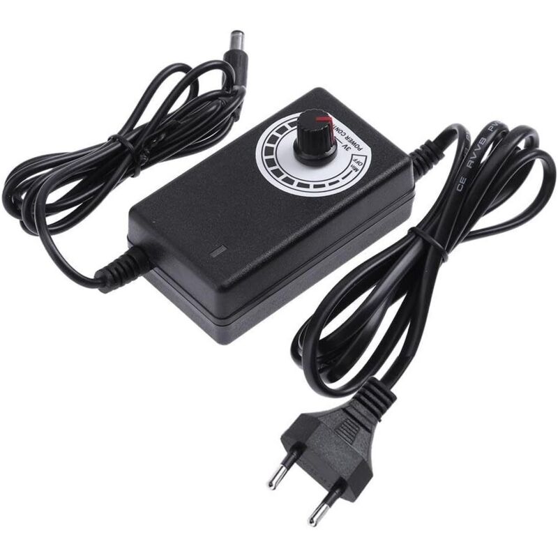 24 W Spannungsregler-netzteil, 3-24 V, Aus Abs-kunststoff, Für Led-lüfter / Elektrolüfter / Mikrobohrmaschine / Tragbaren Dvd-player