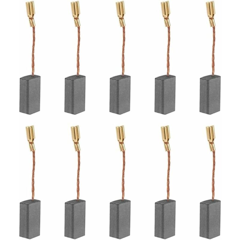 10 Stück Kohlebürsten Für Elektromotoren, Universell Einsetzbar, Für Elektrowerkzeuge, Modell S1m-ff03-100a/6-100 A86c -16 8 5 46mm