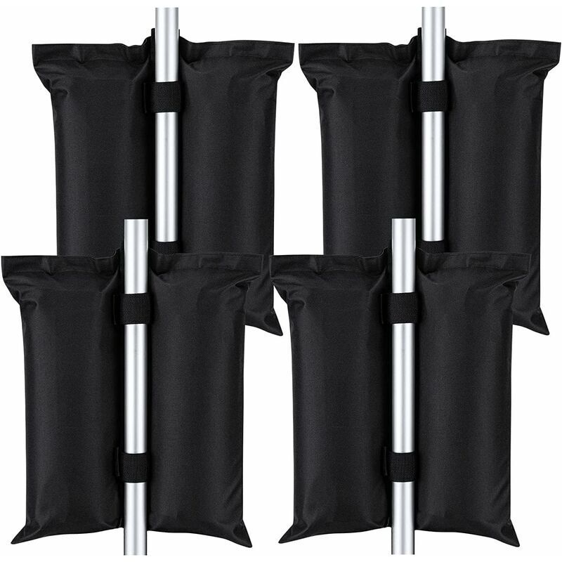 4er-pack Gewichtsbeutel Für Pavillons, Robuste 420d Sandsäcke Für Pop-up-zelte, Sonnenschirme, Terrassen, Markisen Und Gartenleitern