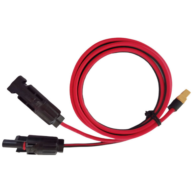 Solarkabel 12 Awg Auf Xt60 Buchse Für Tragbare Powerstation, Lipo-batterie, 60 Cm