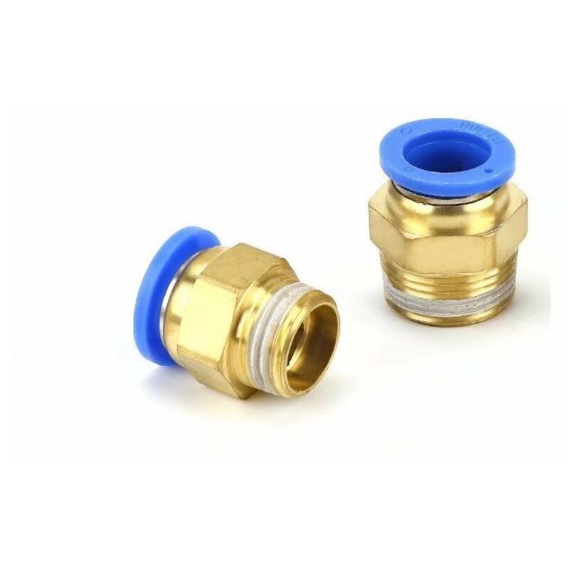 Schnellkupplung Pneumatik 8-teilig – Kompressor-anschlüsse – Durchmesser 6mm – Gewinde Pt1/4 – 360-grad-drehbar