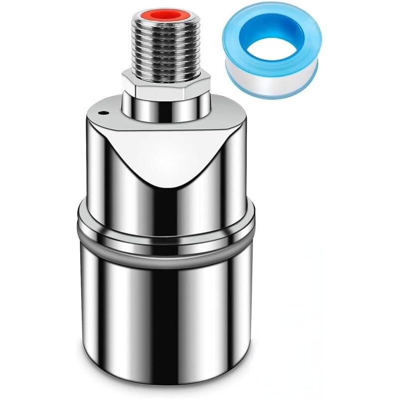 Schwimmerventil 1/2" Für Poolwassertank – Automatische Wasserstandskontrollventil – Edelstahl 304 Bei Niedrigem Wasserstand, Automatisches Füll-schwimmerventil