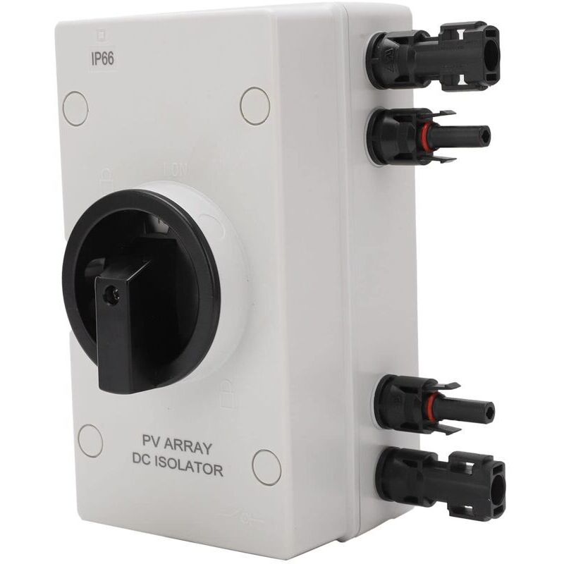 1000v 32a Solar-pv-gleichstrom-trennschalter, Ip66 Wasserdichte Solar-system-kombinatorbox, Pv-isolator Für Wohnmobile, Boote, Solare Stromversorgungssysteme
