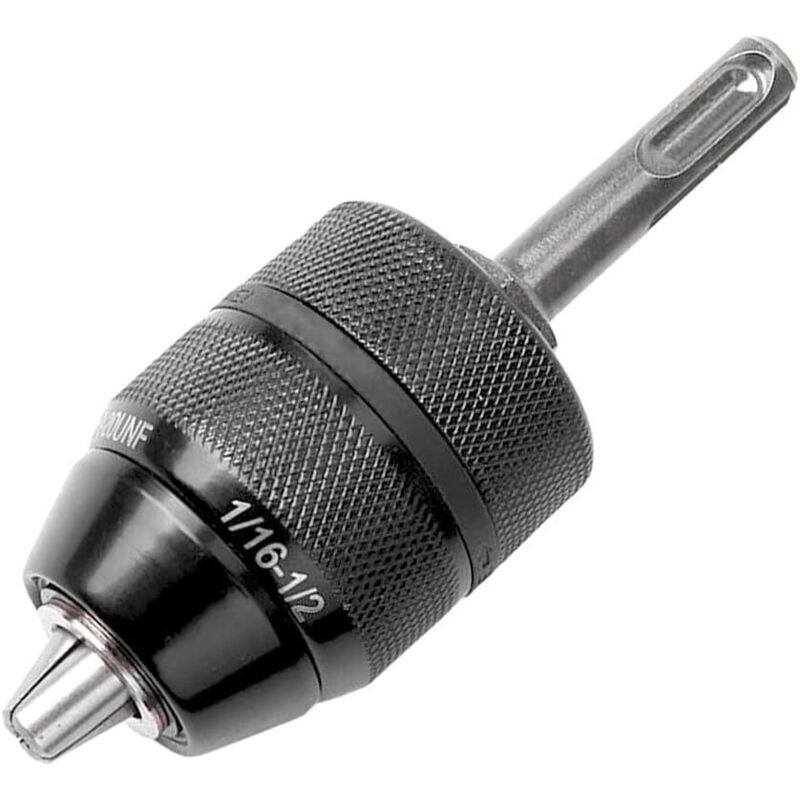 Professionelles Selbstspannendes Bohrfutter Für Schwere Anwendungen, 2-13 Mm, Mit Schnellwechselanschluss 1/2-20 Unf Und Sds-adapter 6,35 Mm (1/2")