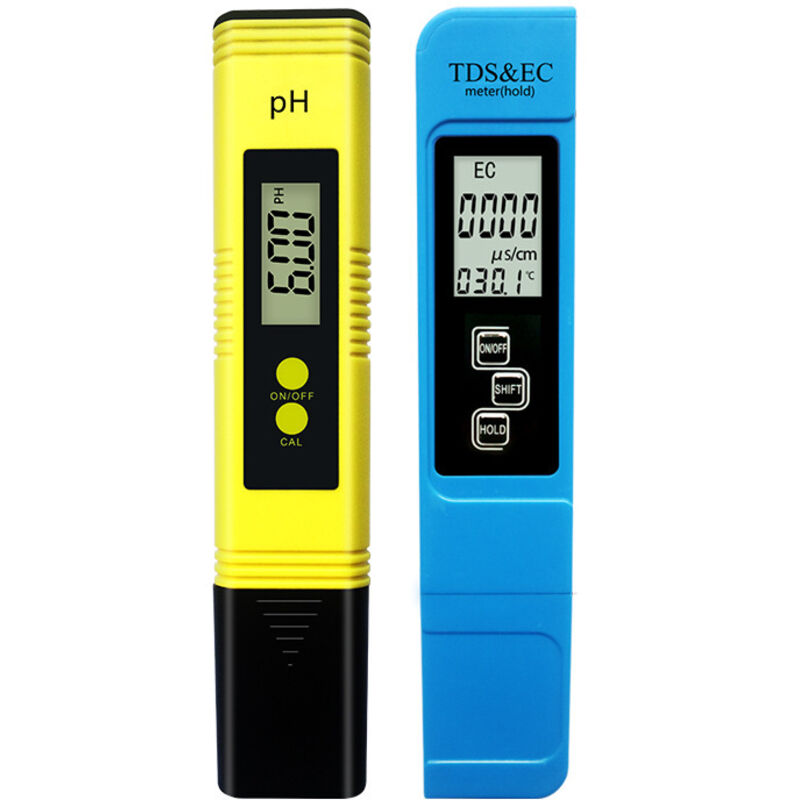 4-in-1-wassertester Für Tds, Ph, Ec Und Temperatur – Digitales Testset Mit Lcd-bildschirm Zur Wasserqualitätsprüfung Für Pool Und Aquarium
