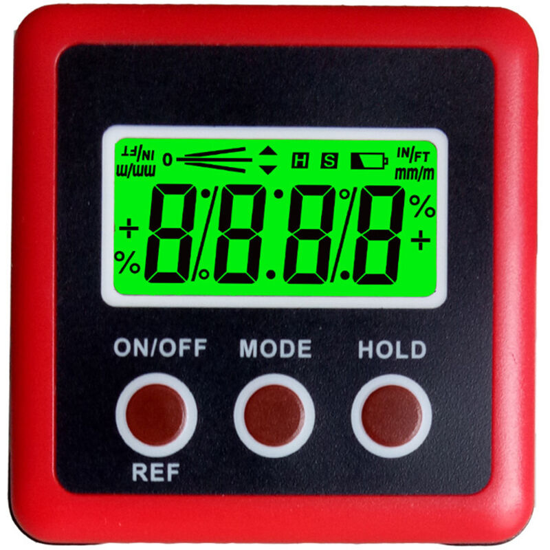 Winkelsuchwerkzeug Für Magnetische Tischsägen - Digitaler Neigungsmesser - 0 Bis 90 Grad Winkelwürfel Digitaler Winkelmesser
