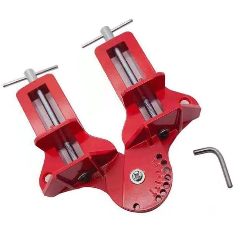 Multifunktionale Klemme Für Rahmen, Verstellbar Von 30 Bis 120 Grad, Ideal Für Die Holzbearbeitung Im Rechten Winkel, Mit Einfach Zu Bedienendem Schnellspannclip.