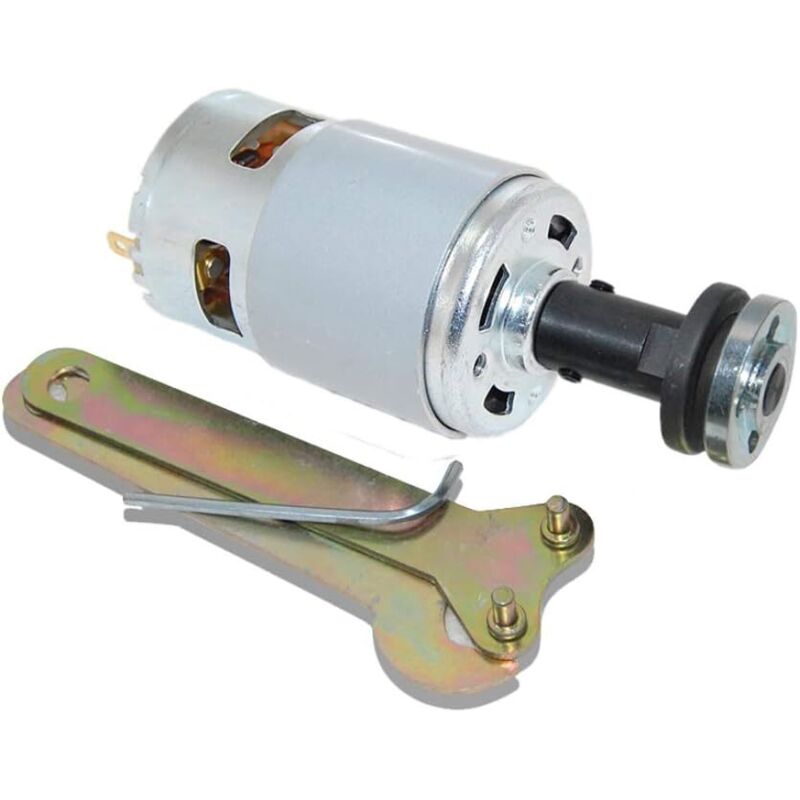 775 Dc-getriebemotor 12v/24v Mit Hohem Drehmoment, Doppelt Gelagert Und Mit M10-sägebblatt-pleuel Für Diy-komponenten