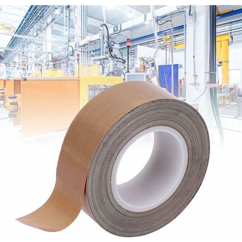 Ptfe-klebeband Hochtemperatur Teflonband Isolier-dichtungsband Für Vakuumversiegelungsmaschine (0,25 Mm X 19 Mm X 10 M)