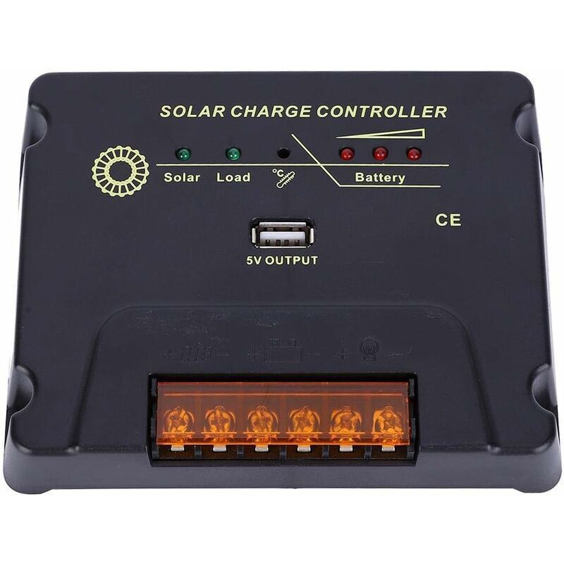 Mppt-solarladeregler, 12v/24v 20a Solarpanel-regler Cpy-steuerplatine Lade-entlade-regler Single-chip-solarbatterieregler