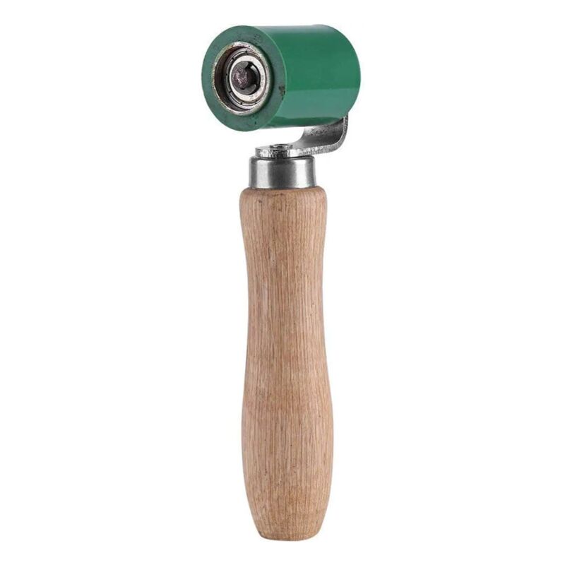 Handdruckrolle, Silikon-andrückroller, Hochtemperaturbeständiges Schweißwerkzeug, 40 Mm (farbe: Grün)