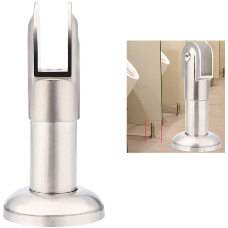 Verstellbare Trennwandhalterung Aus Edelstahl 304 – Durchmesser 32 Mm – Stärke 1,5 Mm – Klemmbereich 12 Bis 18 Mm – Für Öffentliche Toiletten