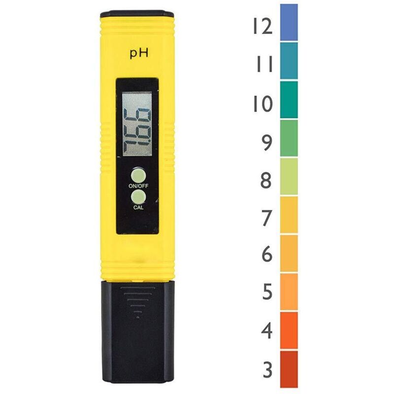 Professioneller Ph-tester – Messbereich 0,00–14,00 Ph – Auflösung 0,01 Ph – Lcd-display – Tragbar Für Aquarium Und Hydroponik
