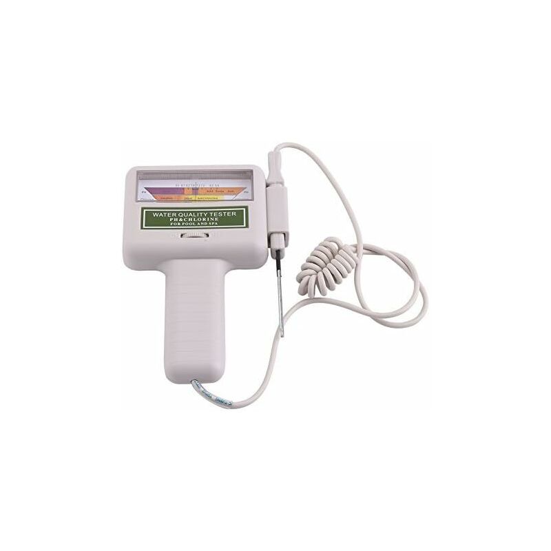 Automatischer Chlor- Und Ph-tester – Digitaler Analysator Für Pool, Spa Und Aquarium – Großes Display Für Einfache Ablesung