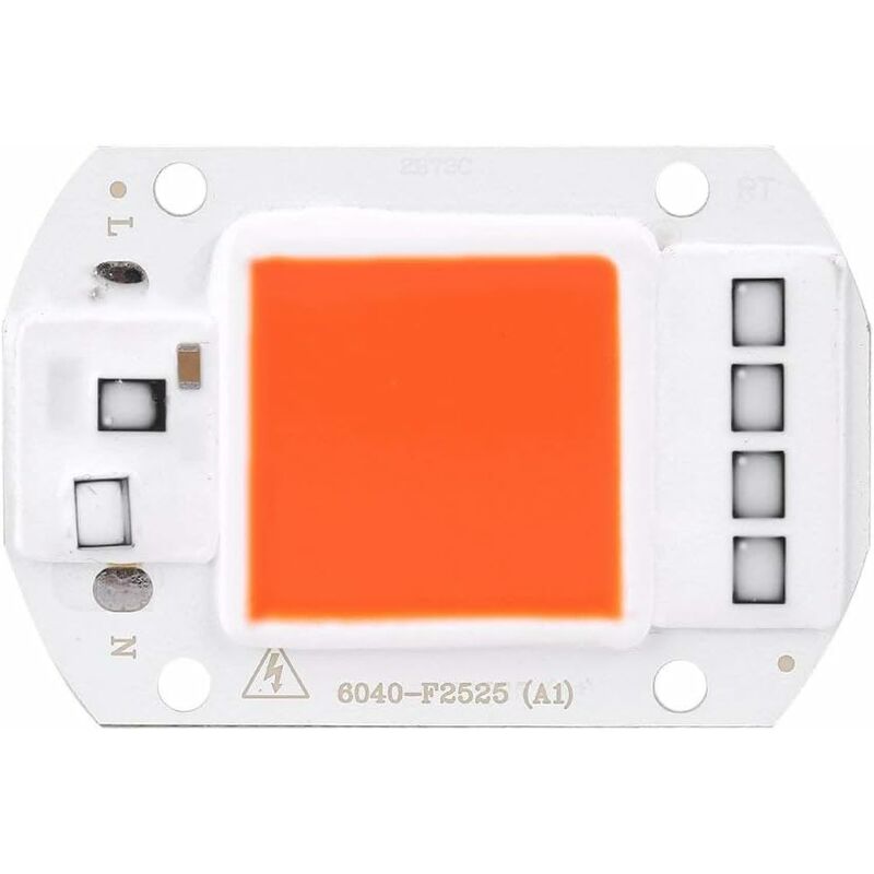 Fdit Led Cob Lampe Licht Ac 220 V Lichtquelle Für Diy Led Strahler Flutlicht Lampe Energiesparend 50w (orange)