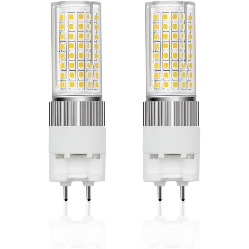 Led-g12-glühbirne, 16 W, Maiskolbenform, 220 V, 1600 Lumen, Warmweiß 3000 K, 360°-lichtabstrahlung, Entspricht Einer 160-w-halogenlampe (2 Stück, Nicht Dimmbar)