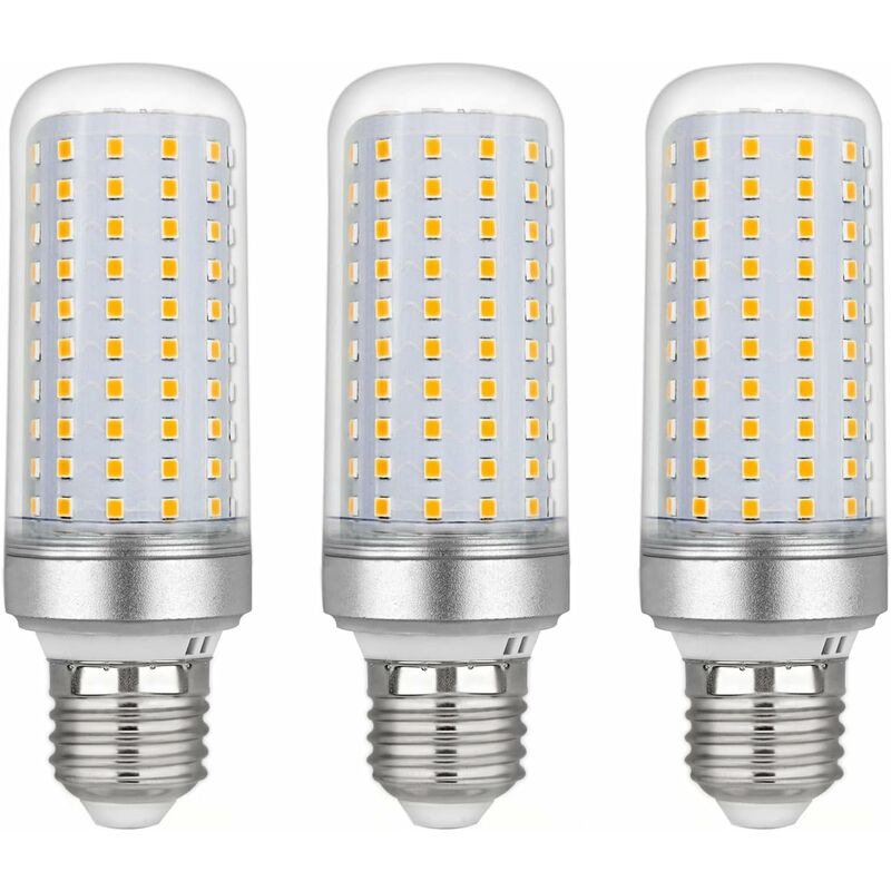 Led-maisbirne E27, 30w, Ac175-265v, Warmweiß 3000k, 2500lm, Nicht Dimmbar, Entspricht 300w Halogenlampe, Mais-led-lampe Für Kronleuchter, Deckenleuchten, Tischlampen Und Leuchter, 3er-pack