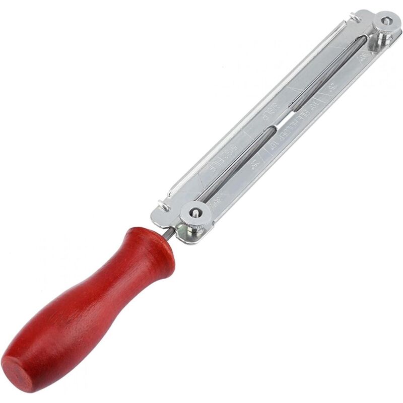 Sägefeilen Für Kettensägen, Kettensägen-schärfung, Feilenset Für Kettensägen Mit Hartholzgriff 4/4,8/5,5 Mm (4,8 Mm)