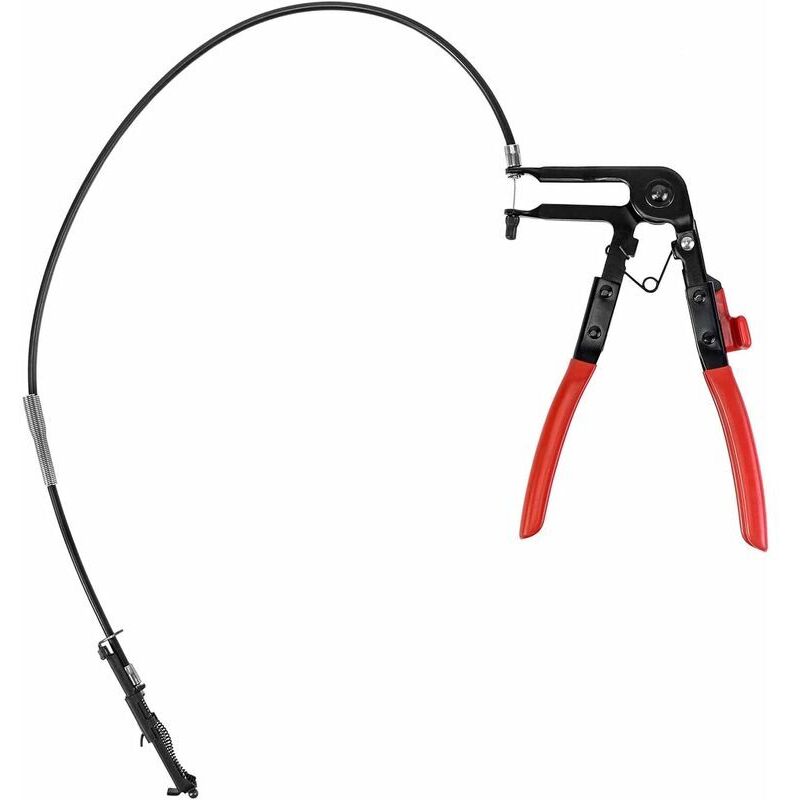 Schlauchklemmenzange, Zange Für Schlauchschellen Mit 610 Mm Bowdenzug, Mechanisches Werkzeug Für Autos, 1 Stück
