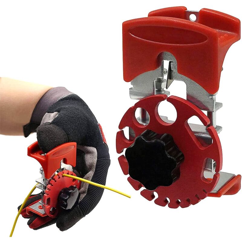 Multifunktionale Abisolierzange – Einstellbare Schnitttiefe – Kompatibel Mit Kupferdrähten Von 24 Awg Bis 0 Awg – Gehäuse Aus Abs Und Klinge Aus Edelstahl