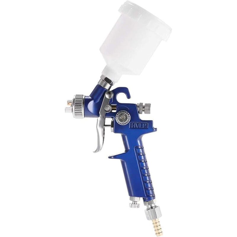 Hvlp-spritzpistole 0,5 Mm, 120 Ml, Mit Behälter, Airbrush-kit