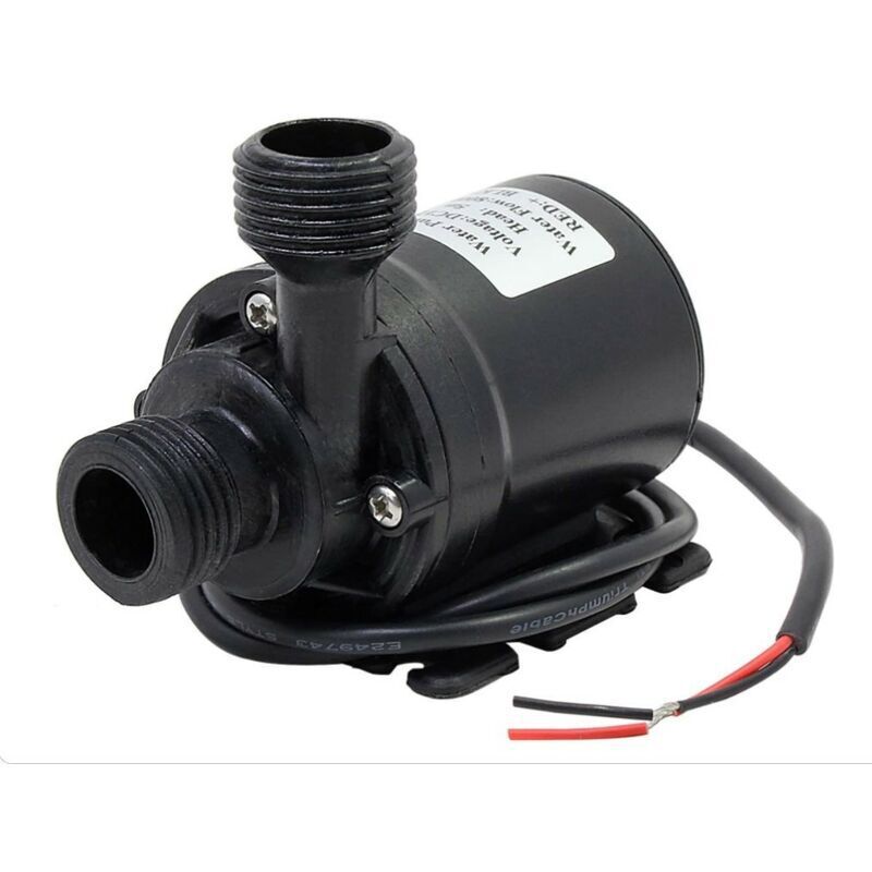 Dc 12v Tauchpumpe 800l/h 5,5m, Amphibische Pumpe Für Teich, Aquarium, Solarbrunnen, Pool, Wasserkreislauf