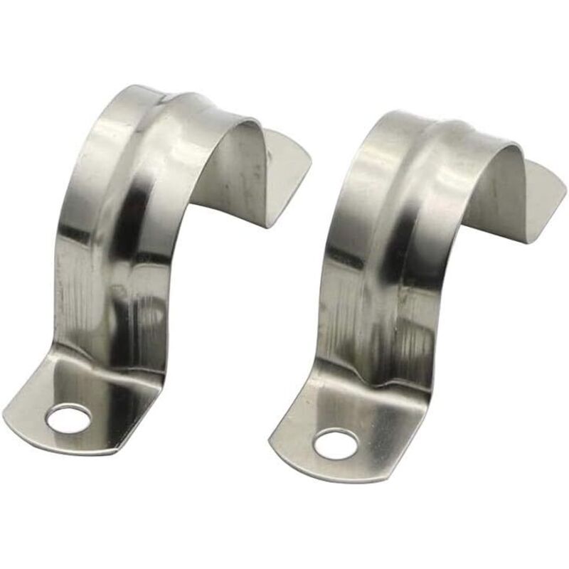 Edelstahl-rohrschelle 304, 25 Mm, U-bügelklemme, 20 Stück, Rohrklemme, Kupplungsring, 20 Stück, Großhandel