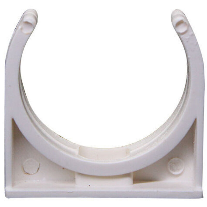 Pvc-wasserschlauch 50mm Klammern Clips Geeignet Für 50mm/1,97" Außendurchmesser Tv-tabletts Rohre Schlauch Kleiderbügel Unterstützung Pex-rohre 100stk., Weiß
