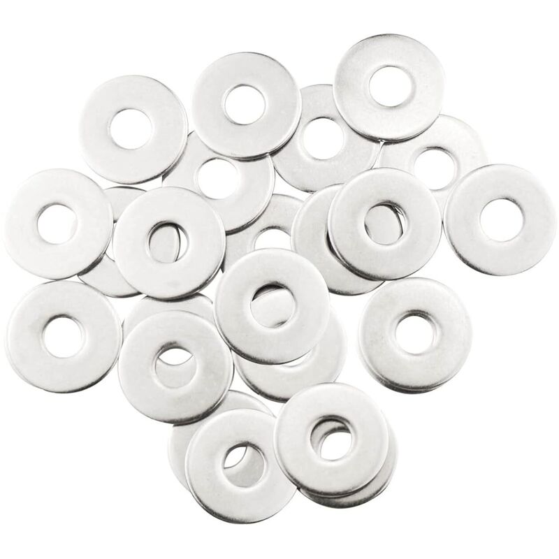 M10 Metallscheiben, 20 Edelstahlscheiben, Flache Scheiben M10 X 30 Mm, Edelstahlscheiben 304, Penny-scheiben Für Schrauben Und Muttern