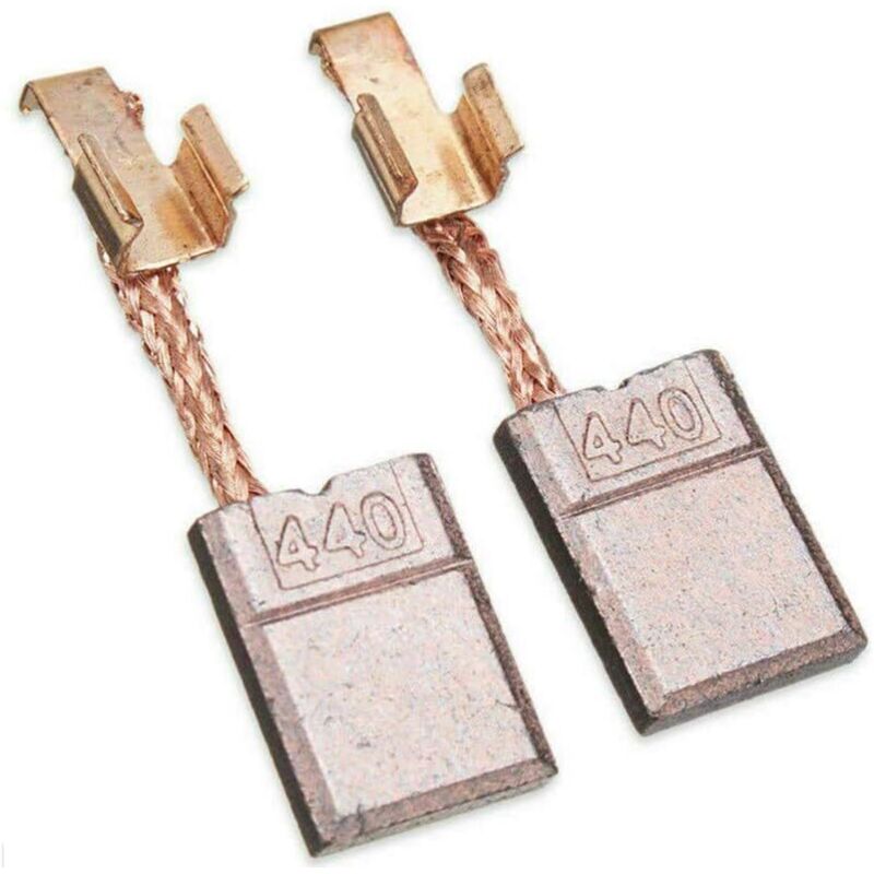 Paar Kohlebürsten Für Akkubohrer-motoren Von Makita – Abmessungen 3 X 10 X 13,4 Mm – Kompatibel Mit Den Modellen Cb440, 194427-5, Cb-436