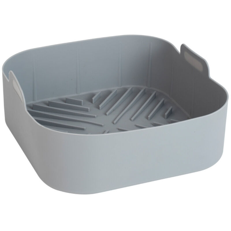 Form Für Die Heißluftfritteuse, Silikon, 21 Cm, Grau