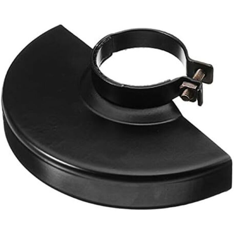 Schwarzer Metallschutz Für Winkelschleifer 125 Mm – Kompatibel Mit Hitachi-125 – Einfache Installation – Maße 135 X 42 Mm