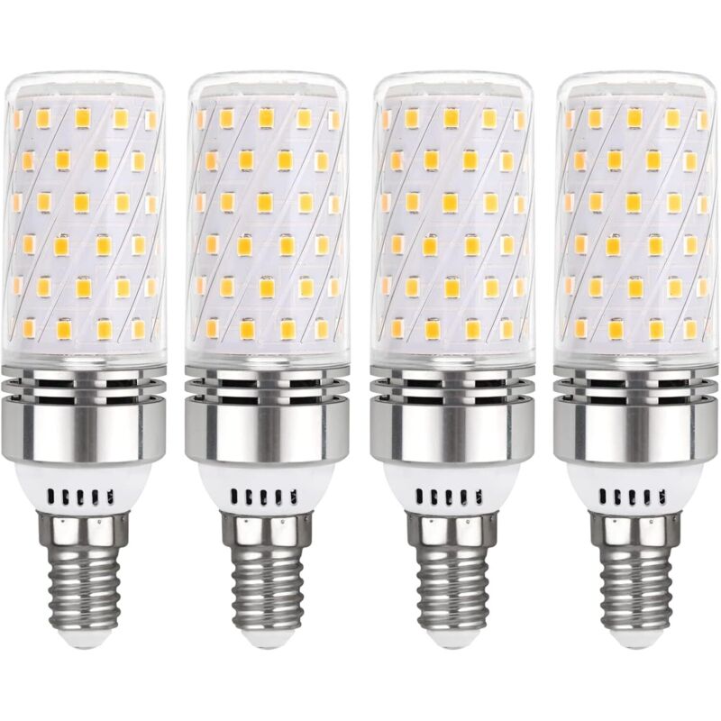 Led-glühbirne E14 In Maiskolbenform, 16w, Kaltweißes Licht 6000k, 1450lm, Entspricht Einer 100w E14-halogenlampe, 360°-lichtwinkel, Ac 220v, Nicht Dimmbare Led-maiskolbenlampe E14 Für Innenbeleuchtung