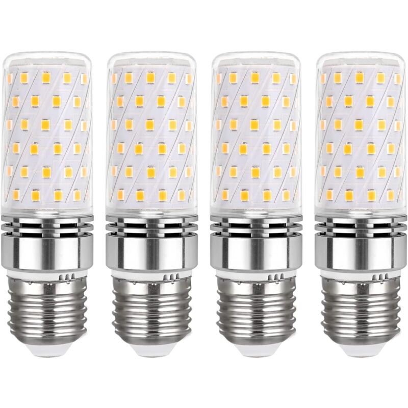 Led-glühbirne E27 Mais 16w Warmweiß 3000k, 1450lm, 360° Licht, Equivalent Zu Halogen E27 100 Watt, Ac 230v, Nicht Dimmbar, Warme Led-lampe E27 Mais Für Deckenleuchte, 4er-pack [energieeffizienzklasse